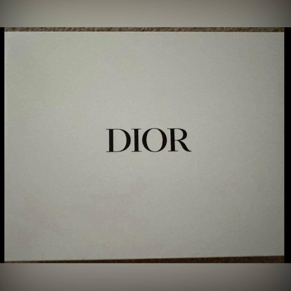 DIOR Men's Women's Unisex Black Toiletry Travel Makeup Bag Pouch Organizer - Picture 10 of 11